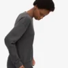 Suéter Classic Organic para mujer - Negro descolorido