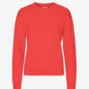Suéter Classic Organic para mujer - Rojo mandarina