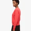 Suéter Classic Organic para mujer - Rojo mandarina