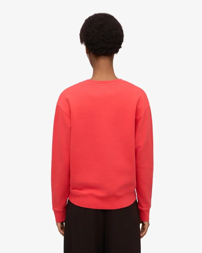 Suéter Classic Organic para mujer - Rojo mandarina