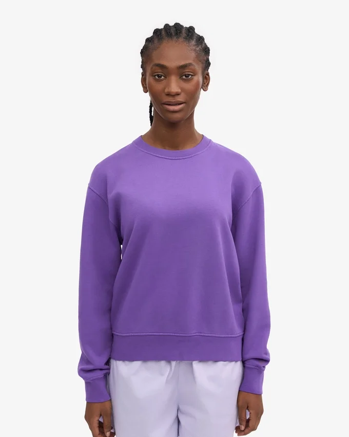 Suéter Classic Organic para mujer - Ultravioleta
