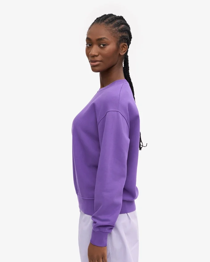 Suéter Classic Organic para mujer - Ultravioleta