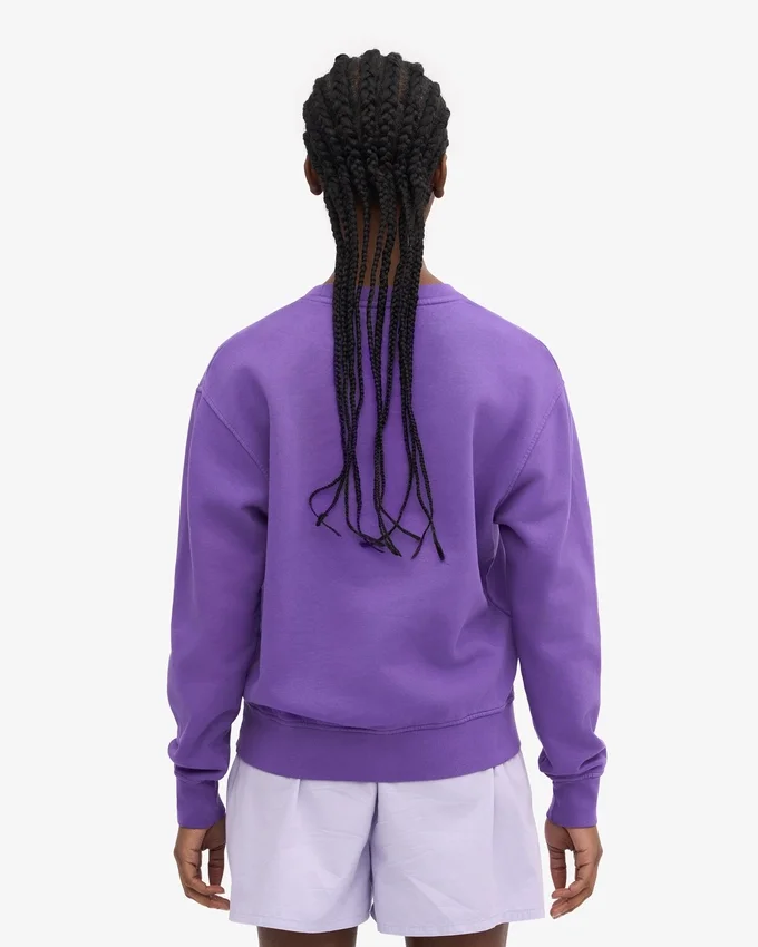 Suéter Classic Organic para mujer - Ultravioleta