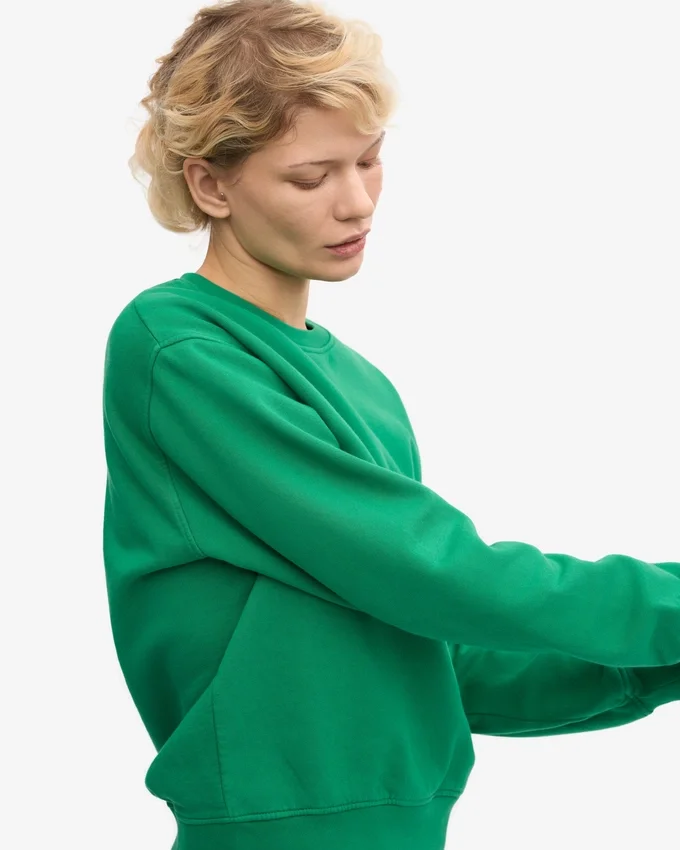 Suéter Classic Organic para mujer - Verde Kelly