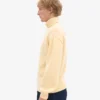 Suéter de cuello alto de lana merino - Amarillo suave