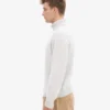 Suéter de cuello alto de lana merino - Mezcla de nieve