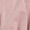 Suéter de cuello redondo de lana merino ligera - Rosa descolorido