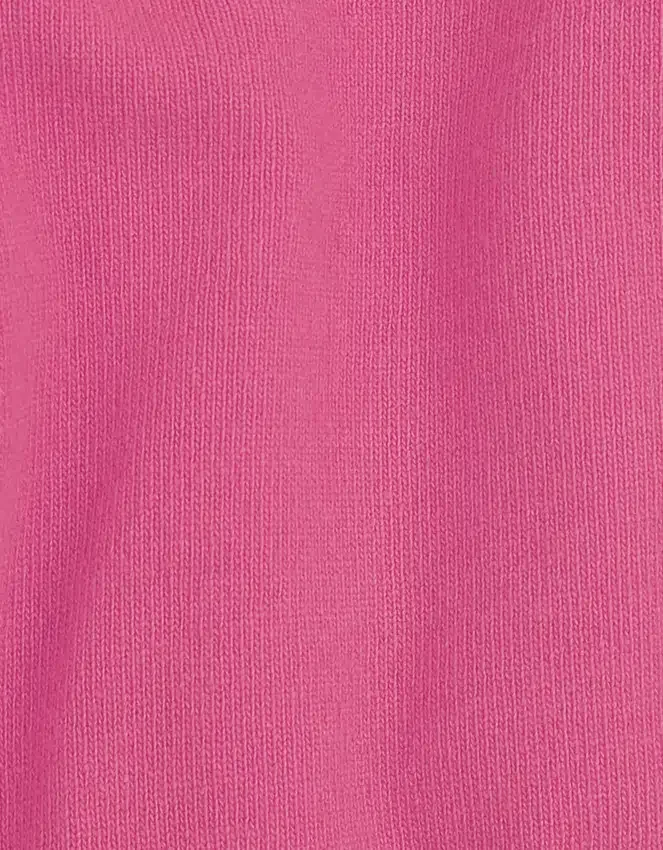 Suéter de lana merino claro - Rosa chicle