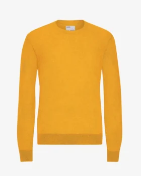 Suéter de lana merino ligera - Amarillo quemado