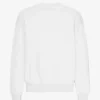 Suéter orgánico de cuello redondo oversize - Blanco óptico