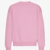 Suéter orgánico de cuello redondo oversize - Flor de cerezo