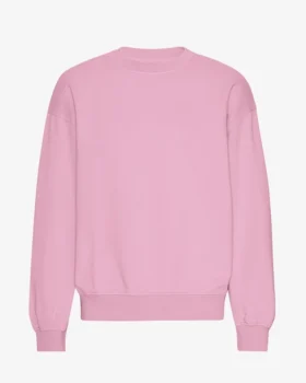Suéter orgánico de cuello redondo oversize - Flor de cerezo