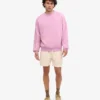 Suéter orgánico de cuello redondo oversize - Flor de cerezo