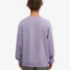 Suéter orgánico de cuello redondo oversize - púrpura jade
