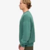 Suéter orgánico de cuello redondo oversize - Verde pino