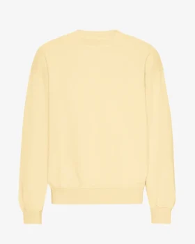 Suéter orgánico oversize - Amarillo suave