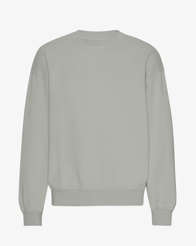 Suéter orgánico oversize - Azul acero