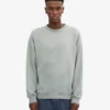Suéter orgánico oversize - Azul acero