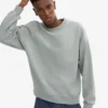 Suéter orgánico oversize - Azul acero