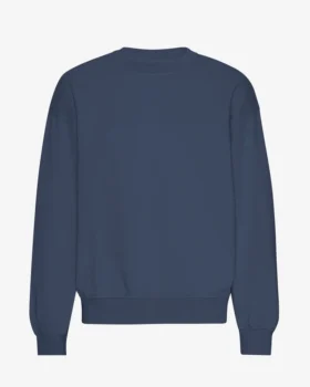 Suéter orgánico oversize - Azul petróleo