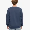 Suéter orgánico oversize - Azul petróleo