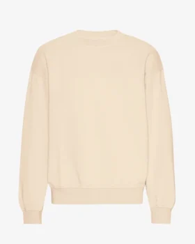 Suéter orgánico oversize - Blanco marfil
