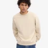 Suéter orgánico oversize - Blanco marfil