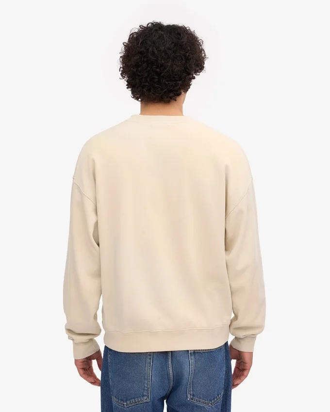 Suéter orgánico oversize - Blanco marfil