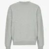 Suéter orgánico oversize - Gris jaspeado