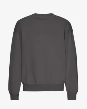 Suéter orgánico oversize - Gris lava