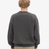 Suéter orgánico oversize - Gris lava