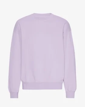 Suéter orgánico oversize - Lavanda suave