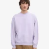 Suéter orgánico oversize - Lavanda suave
