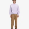 Suéter orgánico oversize - Lavanda suave