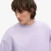 Suéter orgánico oversize - Lavanda suave