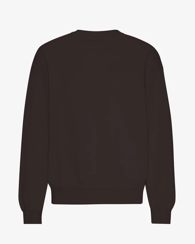 Suéter orgánico oversize - Marrón café