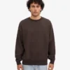 Suéter orgánico oversize - Marrón café
