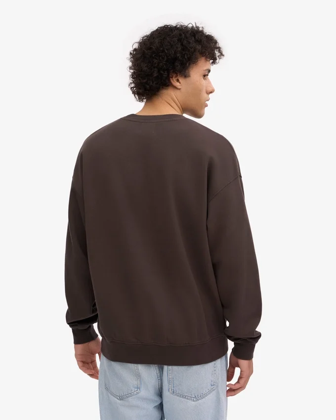 Suéter orgánico oversize - Marrón café