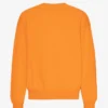 Suéter orgánico oversize - Naranja soleado