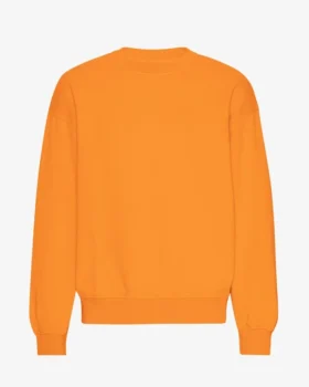 Suéter orgánico oversize - Naranja soleado