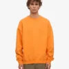 Suéter orgánico oversize - Naranja soleado
