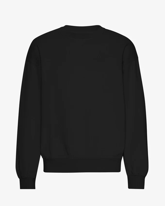 Suéter orgánico oversize - Negro intenso