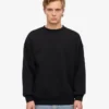Suéter orgánico oversize - Negro intenso