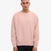 Suéter orgánico oversize - Rosa desvaído