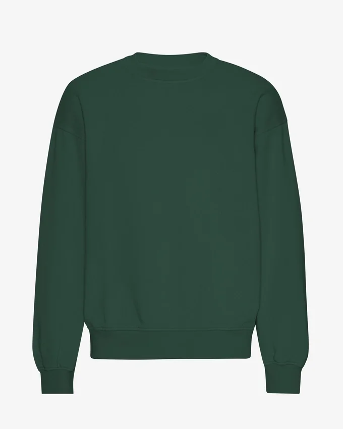 Suéter orgánico oversize - Verde esmeralda