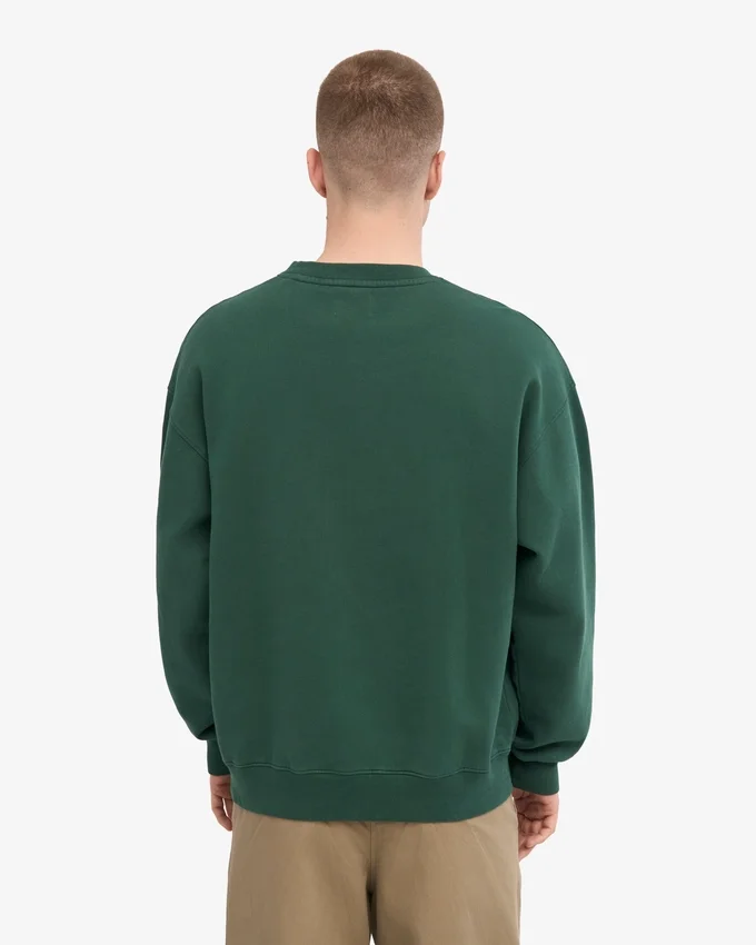 Suéter orgánico oversize - Verde esmeralda