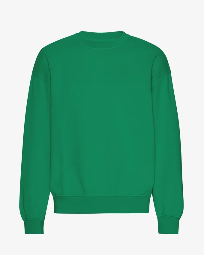 Suéter orgánico oversize - Verde Kelly