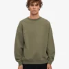 Suéter orgánico oversize - Verde oliva apagado