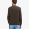 Suéter oversize de lana merino - Marrón café