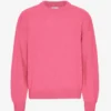 Suéter oversize de lana merino - Rosa chicle